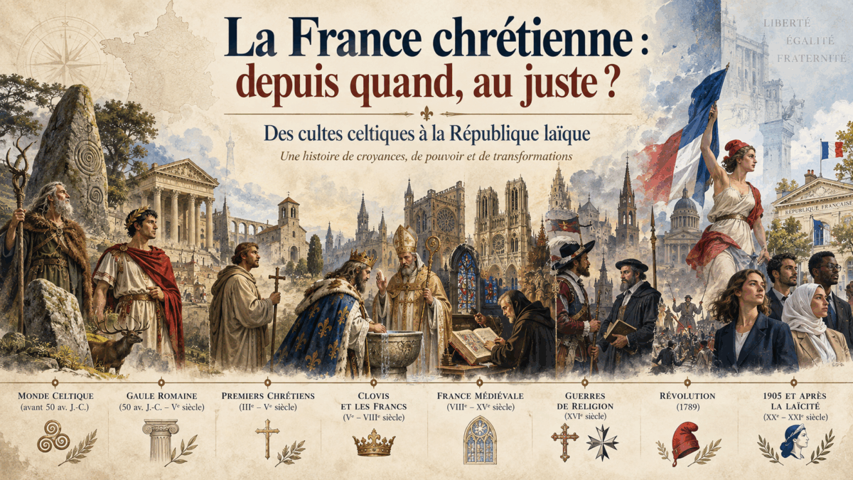 La France « chrétienne » : depuis quand, au juste ?